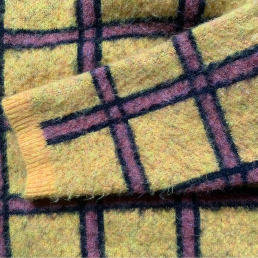 Modcloth Already Checked In Pullover Sweater Yell… - image 6